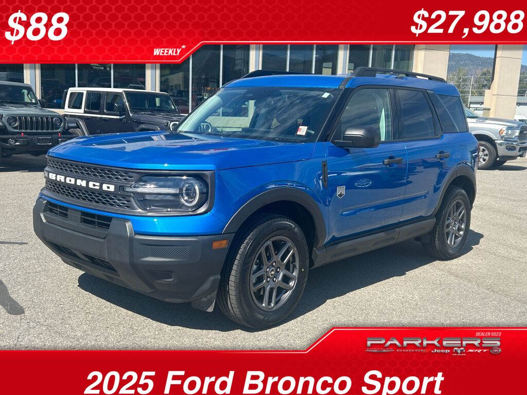 2025 Ford Bronco Sport SUV / Crossover All-Wheel Drive 8-Speed Automatic