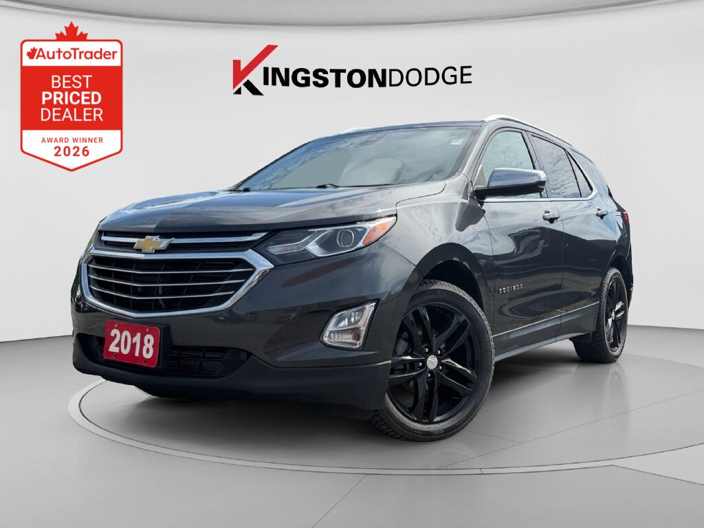 Nightfall Gray Metallic 2018 Chevrolet Equinox SUV / Crossover Four-Wheel Drive 6-Speed Automatic Overdrive