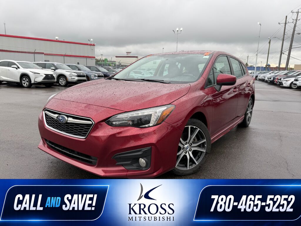 Crimson Red Pearl 2019 Subaru Impreza Hatchback