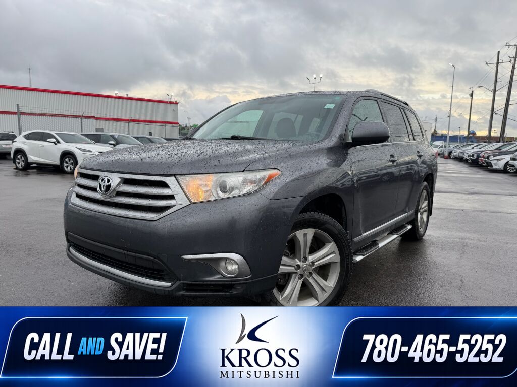 Gray (Magnetic Grey Metallic) 2012 Toyota Highlander SUV / Crossover All-Wheel Drive 5-Speed Automatic