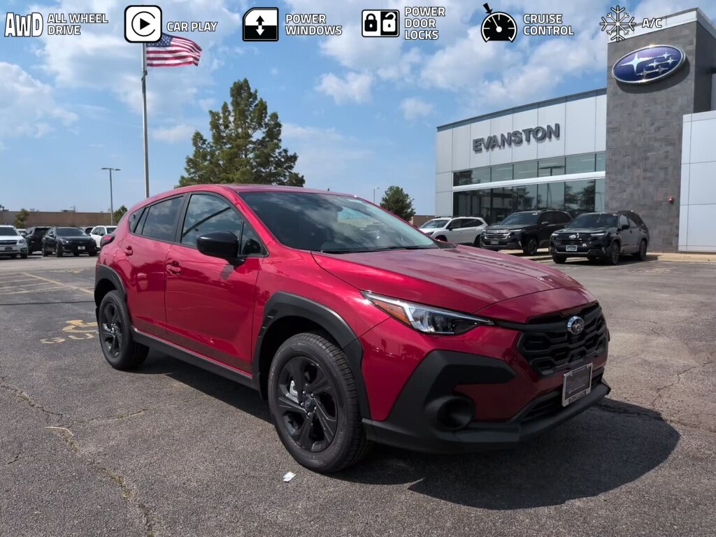 LITHIUM RED PEARL 2026 Subaru Crosstrek SUV / Crossover All-Wheel Drive Continuously Variable Transmission
