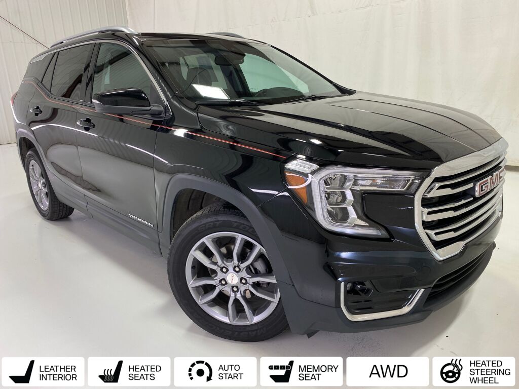 2022 GMC Terrain SLT Ebony Twilight Metallic at Subaru and VW of Moon Township