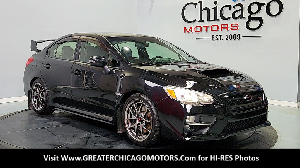 2016 Subaru WRX STI Limited with Low Profile Spoiler