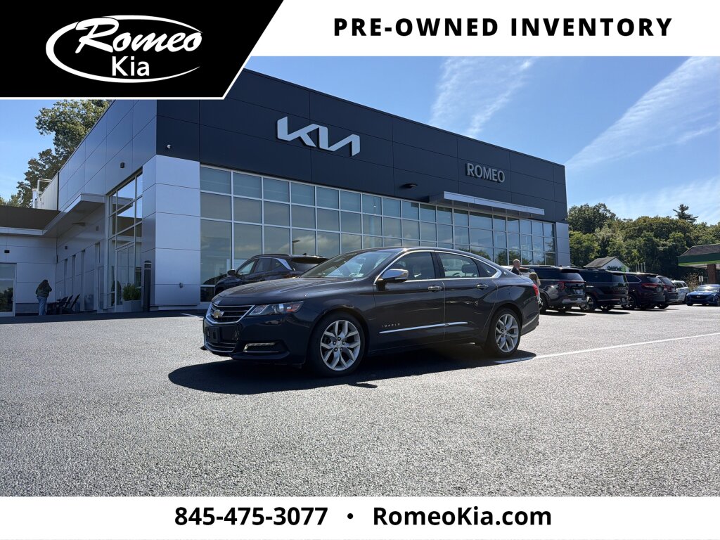 Blue Velvet Metallic 2018 Chevrolet Impala Sedan Front-Wheel Drive 6-Speed Automatic