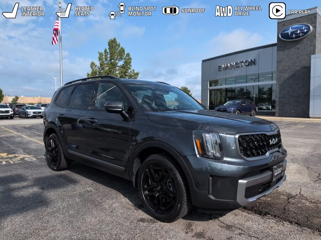 Gravity Gray 2023 Kia Telluride SUV / Crossover All-Wheel Drive 8-Speed Automatic