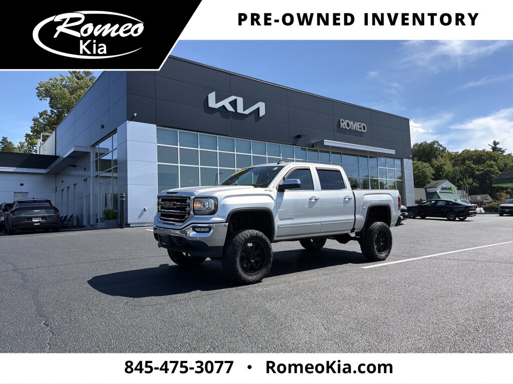 Quicksilver Metallic 2018 GMC Sierra 1500 Pickup Truck Four-Wheel Drive 6-Speed Automatic