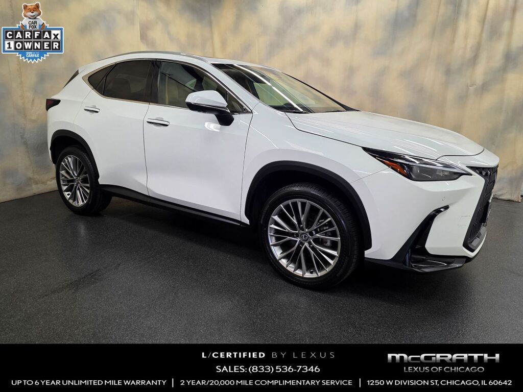 Ultra White 2026 Lexus NX Hybrid SUV / Crossover All-Wheel Drive 6-Speed CVT