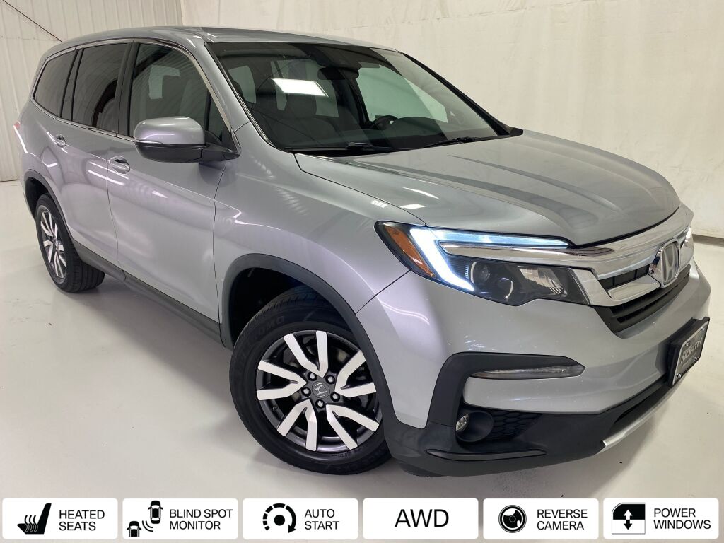 2019 Honda Pilot EX Lunar Silver Metallic at Klick Lewis Buick Chevrolet