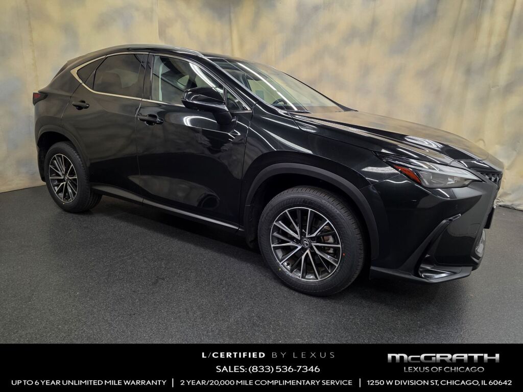 Black (Caviar) 2024 Lexus NX Hybrid SUV / Crossover All-Wheel Drive 6-Speed CVT