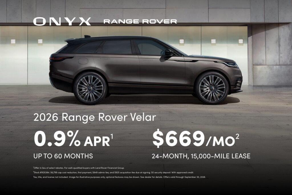 2026 Land Rover Range Rover Velar P250 Dynamic SE AWD