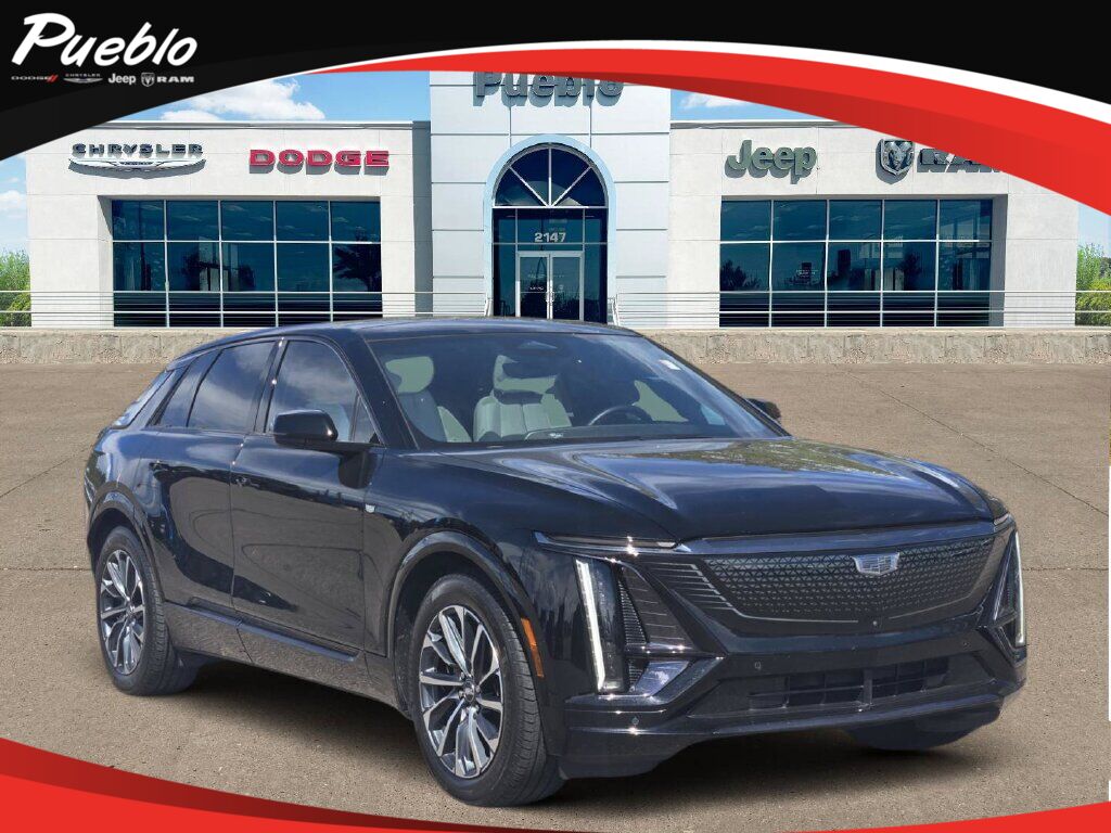 Stellar Black Metallic 2024 Cadillac LYRIQ SUV / Crossover All-Wheel Drive 1-Speed Automatic