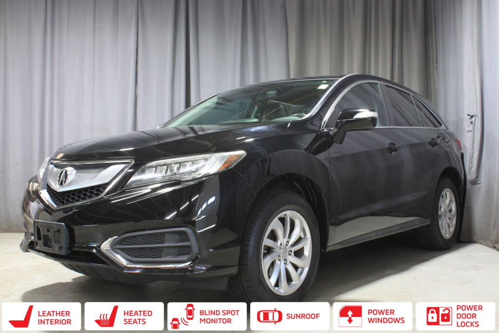 Black 2018 Acura RDX SUV / Crossover All-Wheel Drive Automatic
