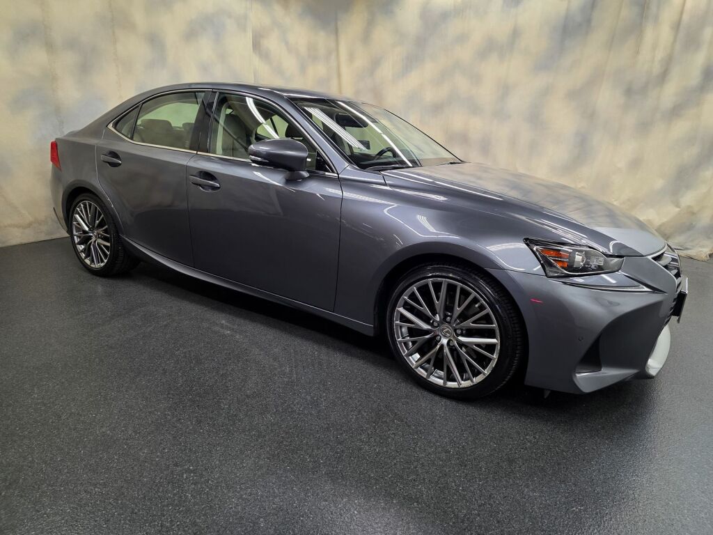Nebula Gray Pearl 2020 Lexus IS Sedan All-Wheel Drive 6-Speed Automatic