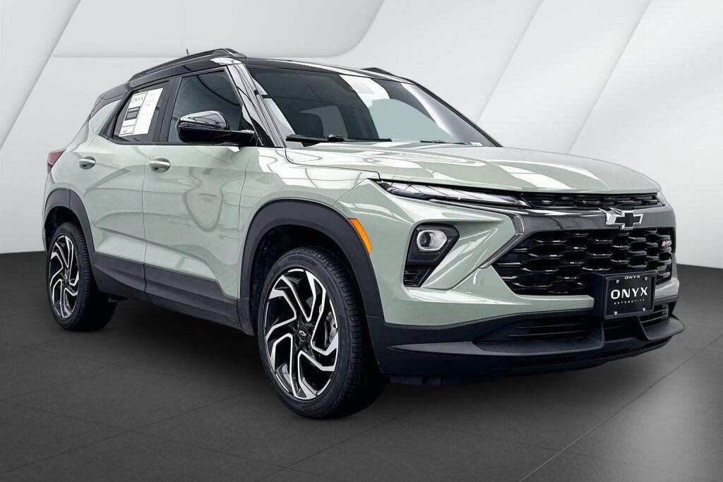 Cacti Green 2024 Chevrolet Trailblazer SUV / Crossover Four-Wheel Drive 9-Speed Automatic