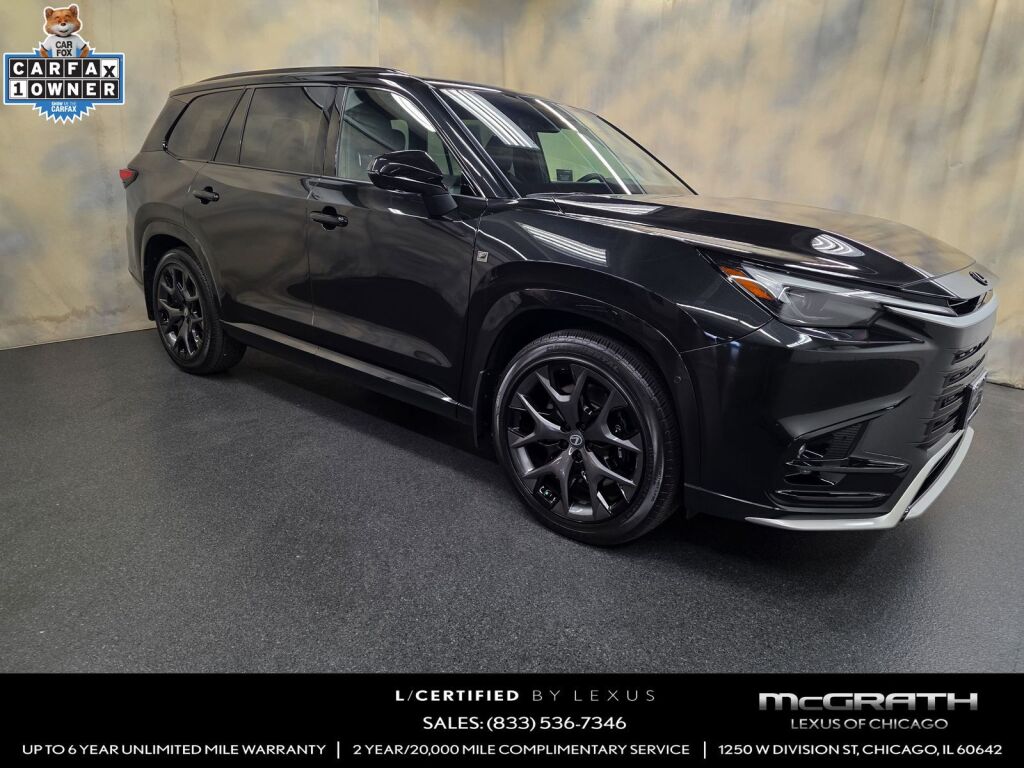 Black (Caviar) 2026 Lexus TX Hybrid SUV / Crossover All-Wheel Drive Automatic