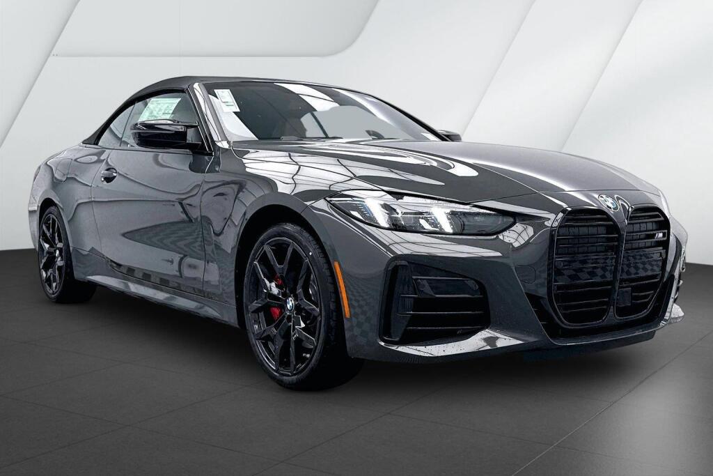 Gray (Dravit Grey Metallic) 2027 BMW 4 Series Convertible All-Wheel Drive Automatic