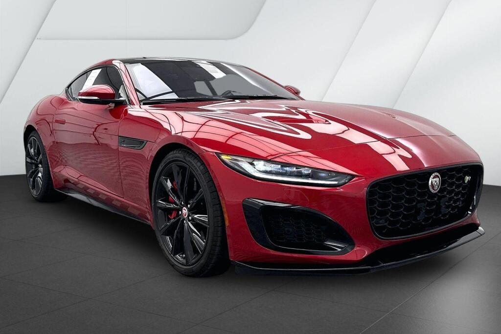 Firenze Red Metallic 2023 Jaguar F-TYPE Coupe All-Wheel Drive Automatic