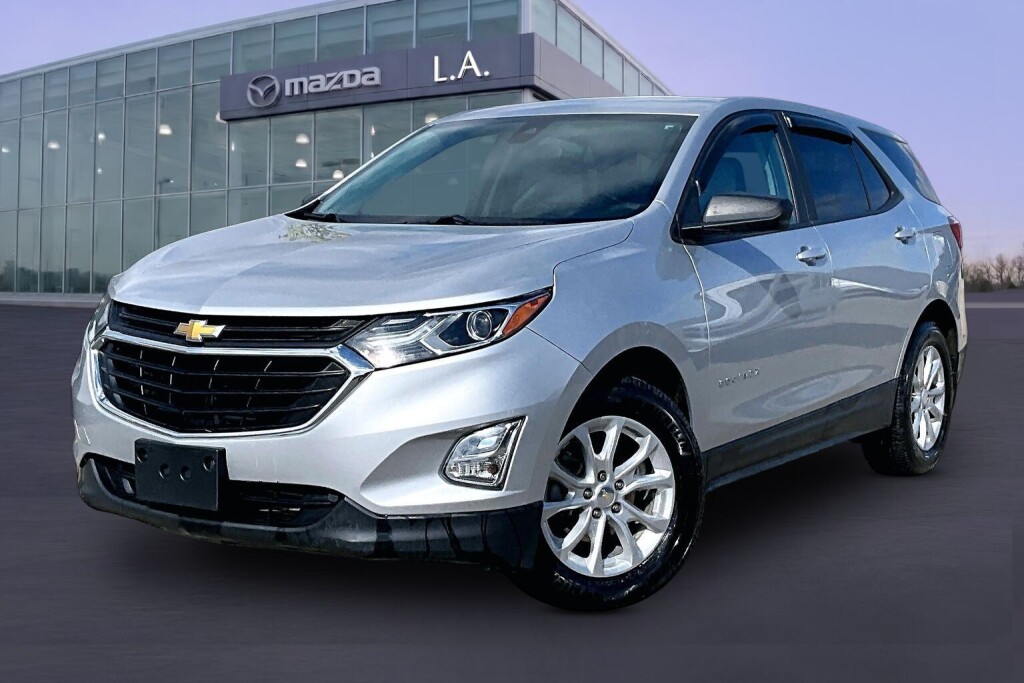 Silver 2020 Chevrolet Equinox SUV / Crossover Front-Wheel Drive Automatic