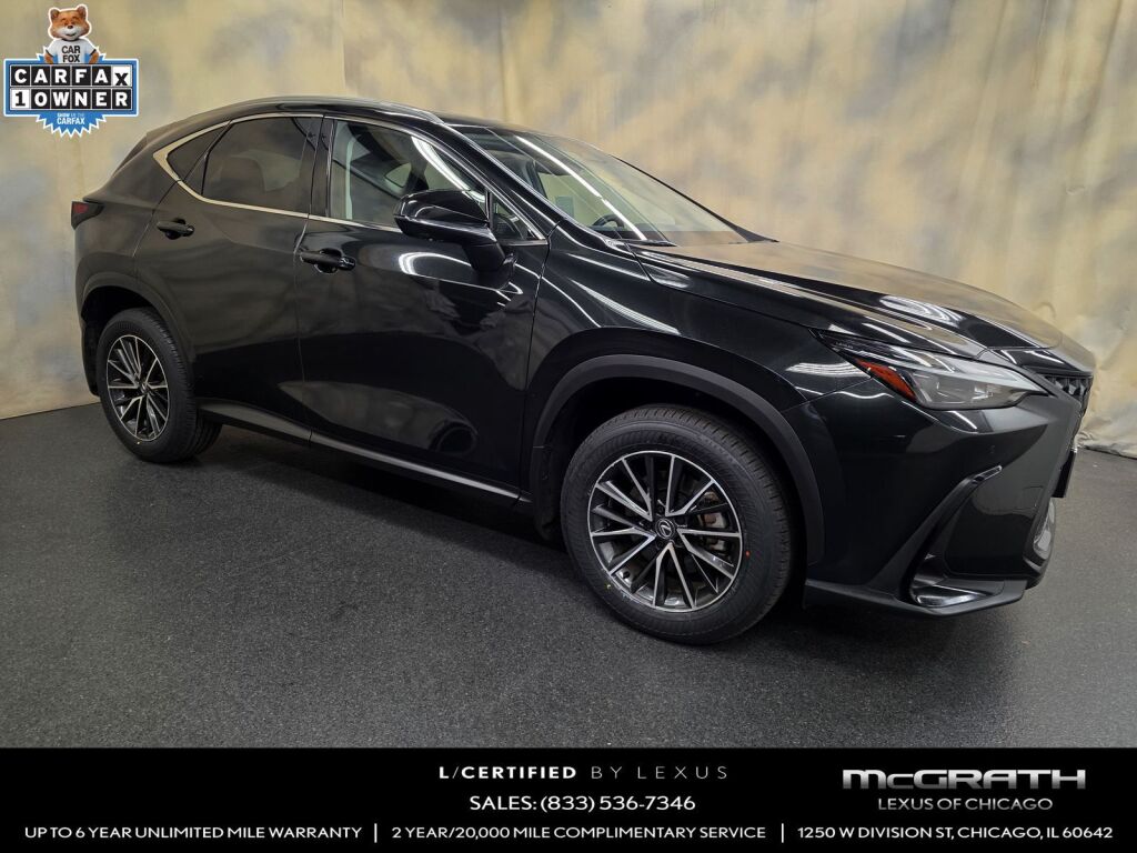 Black (Caviar) 2024 Lexus NX Hybrid SUV / Crossover All-Wheel Drive 6-Speed CVT