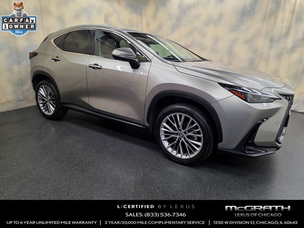 Atomic Silver 2025 Lexus NX Hybrid SUV / Crossover All-Wheel Drive 6-Speed CVT