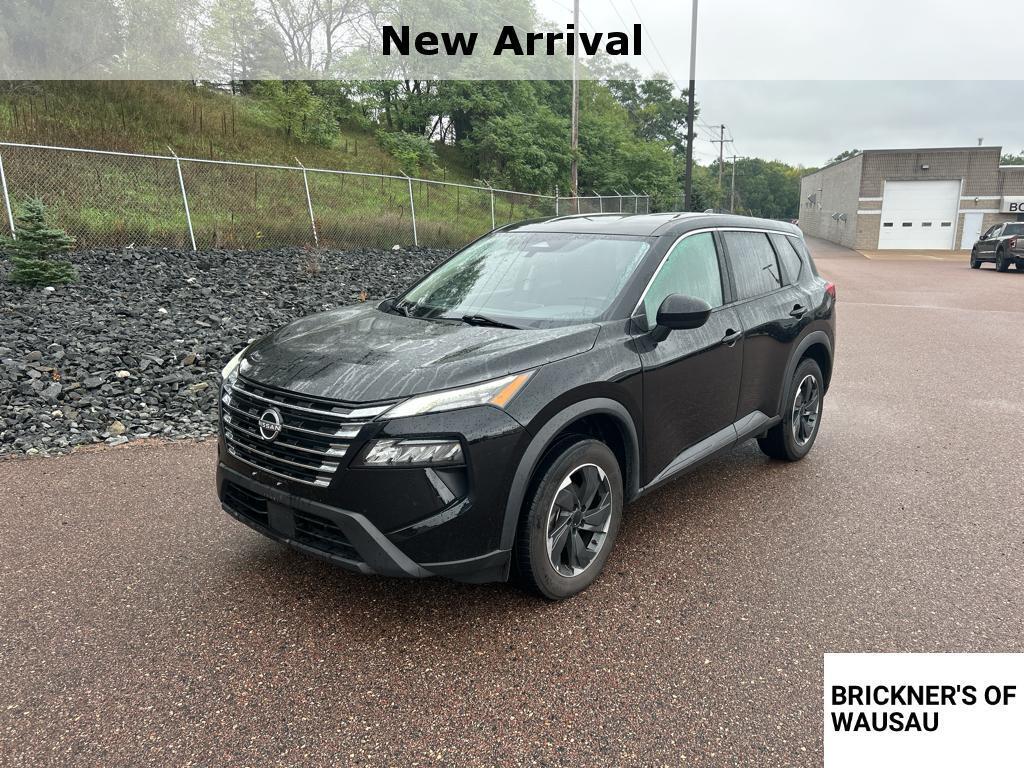 Super Black 2024 Nissan Rogue SUV / Crossover All-Wheel Drive Continuously Variable Transmission