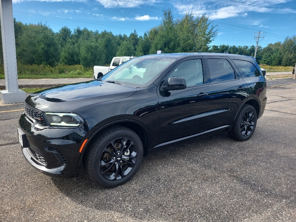 DB Black Clearcoat 2025 Dodge Durango SUV / Crossover All-Wheel Drive 8-Speed Automatic