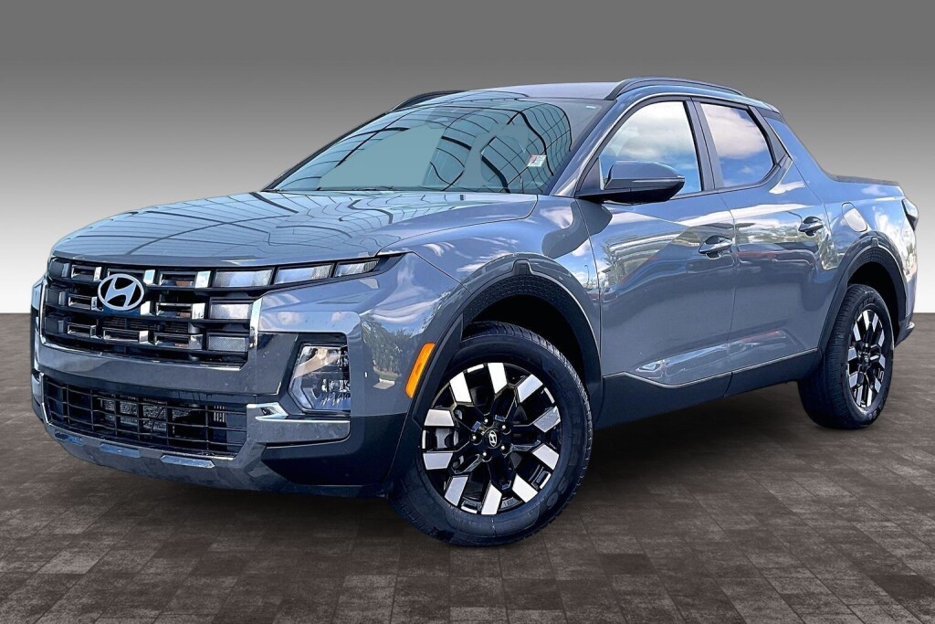 Gray 2025 Hyundai Santa Cruz Pickup Truck  Automatic