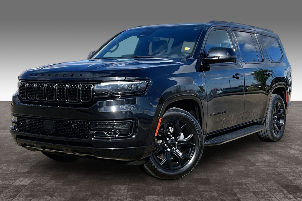 Black 2024 Jeep Wagoneer SUV / Crossover Four-Wheel Drive Automatic