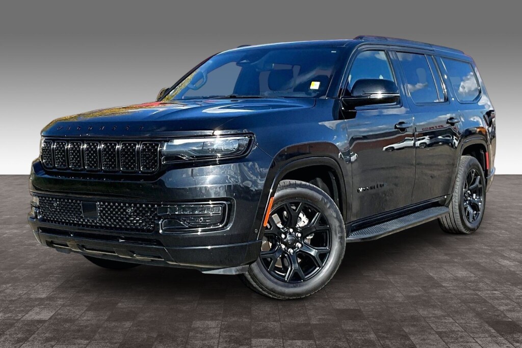 Black 2024 Jeep Wagoneer SUV / Crossover Four-Wheel Drive Automatic