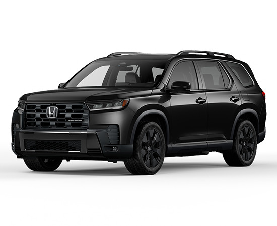 2026 Honda Pilot Black Edition Crystal Black Pearl at Honda North