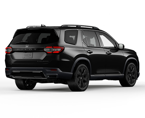 2026 Honda Pilot Black Edition Crystal Black Pearl at Honda North