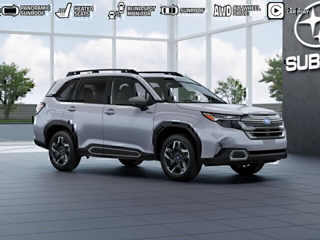 ICE SILVER METALLIC 2026 Subaru Forester Hybrid SUV / Crossover All-Wheel Drive Continuously Variable Transmission