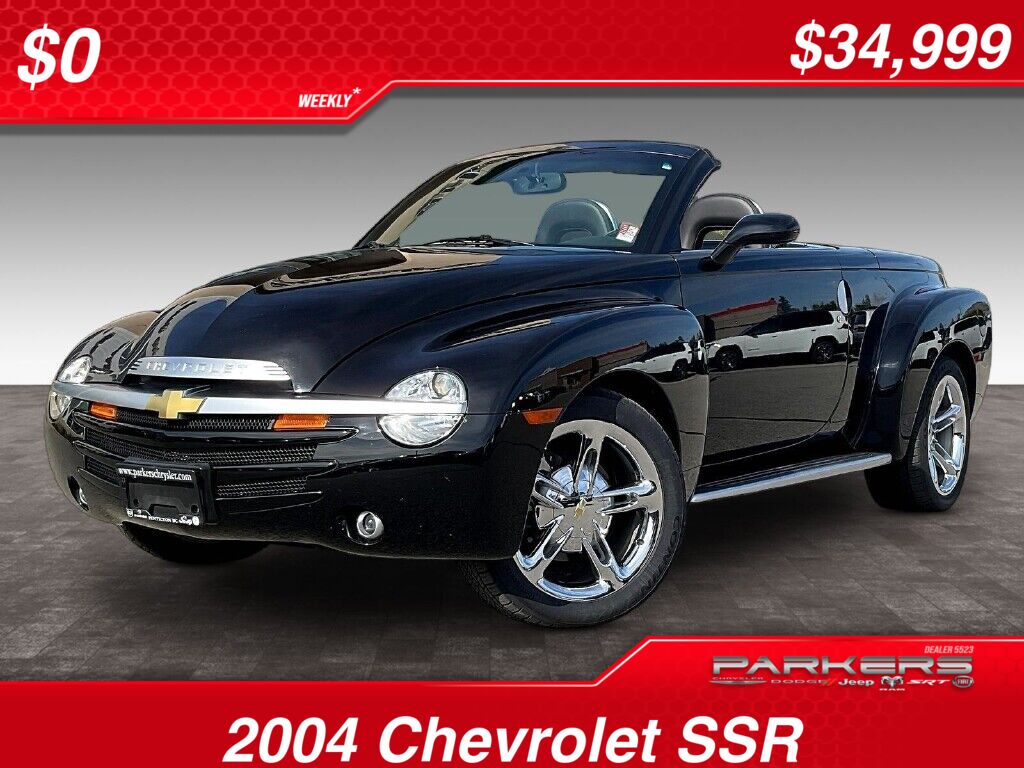  2004 Chevrolet SSR Convertible Rear-Wheel Drive 4-Speed Automatic Overdrive