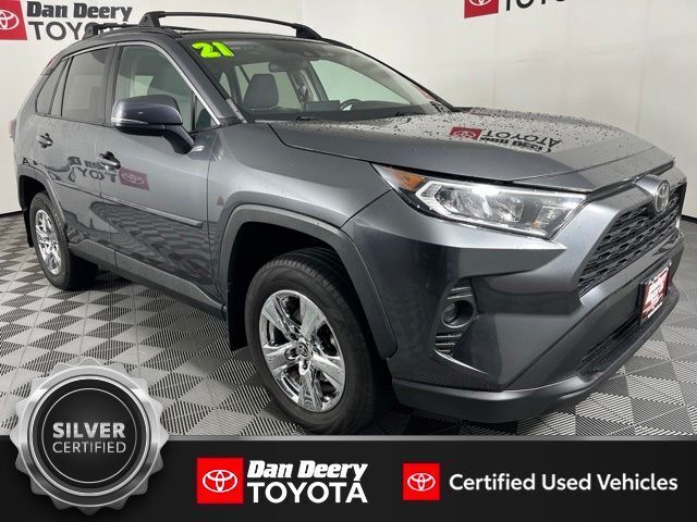 Magnetic Gray Metallic 2021 Toyota RAV4 SUV / Crossover All-Wheel Drive 8-Speed Automatic