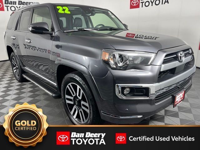 Magnetic Gray Metallic 2022 Toyota 4Runner SUV / Crossover All-Wheel Drive 5-Speed Automatic