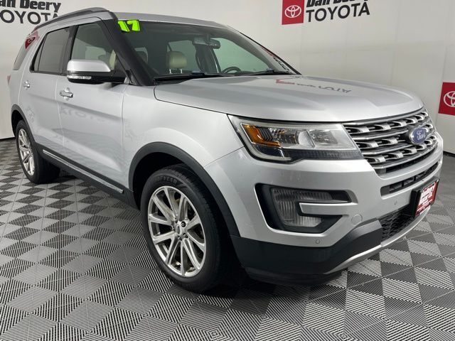 Ingot Silver 2017 Ford Explorer SUV / Crossover All-Wheel Drive 6-Speed Automatic
