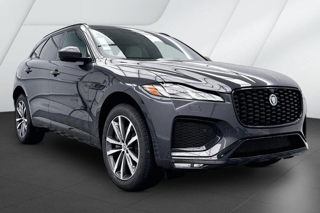 Gray (Carpathian Grey Premium Metallic) 2026 Jaguar F-PACE SUV / Crossover All-Wheel Drive Automatic