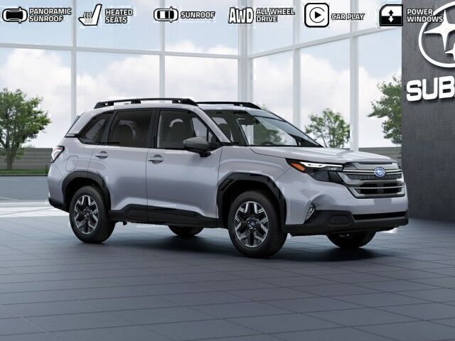 ICE SILVER METALLIC 2026 Subaru Forester SUV / Crossover All-Wheel Drive Continuously Variable Transmission