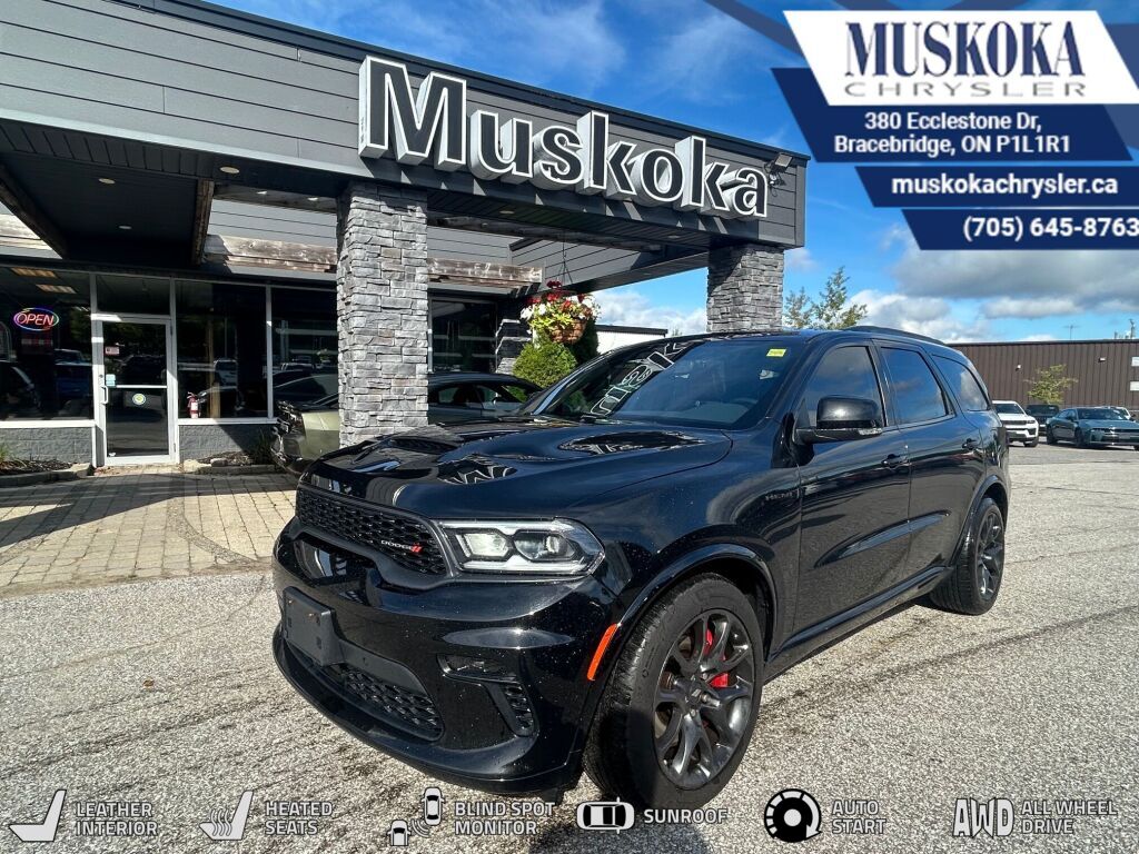 BRILLIANT BLACK 2023 Dodge Durango SUV / Crossover All-Wheel Drive 8-Speed Automatic