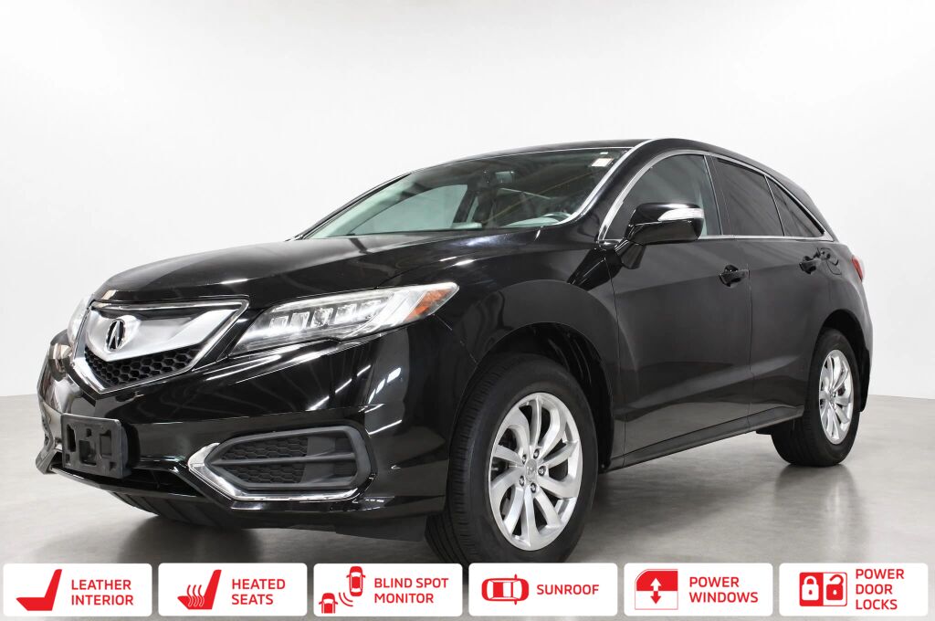 Black 2018 Acura RDX SUV / Crossover All-Wheel Drive Automatic