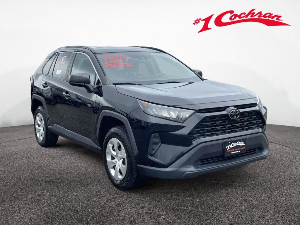 Midnight Black Metallic 2020 Toyota RAV4 SUV / Crossover All-Wheel Drive 8-Speed Automatic