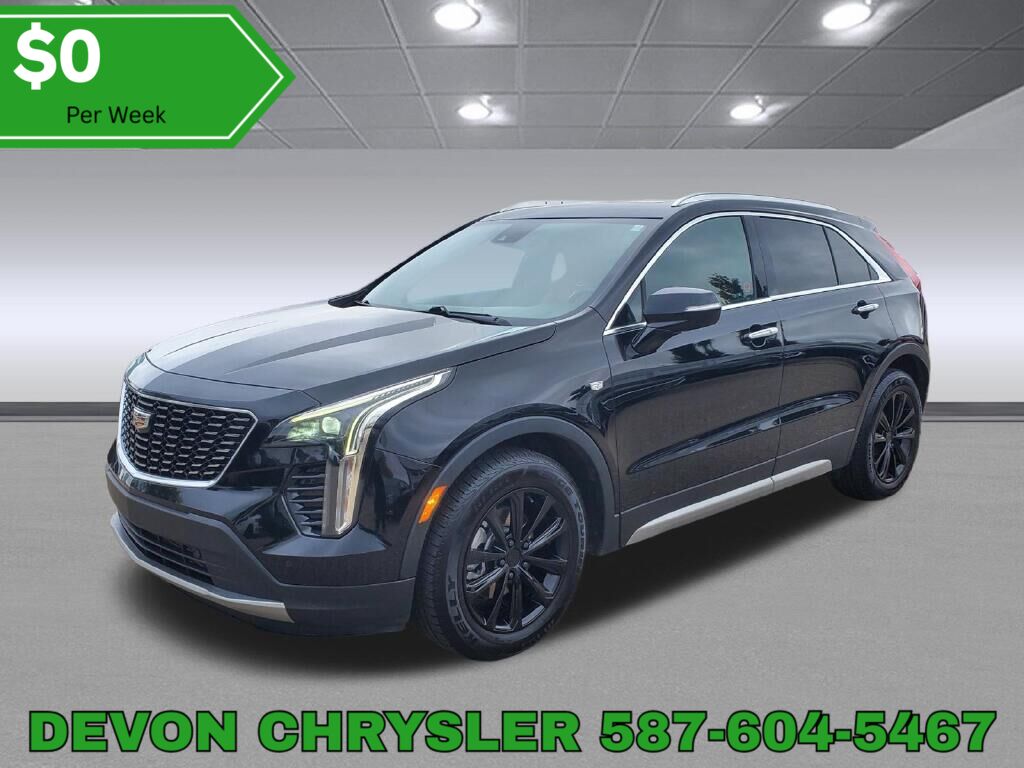Black 2021 Cadillac XT4 SUV / Crossover Four-Wheel Drive 9-Speed Automatic