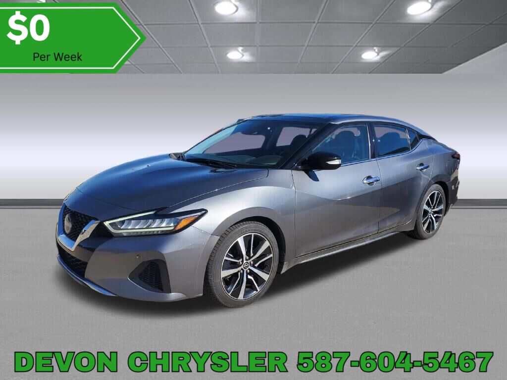 Gray 2023 Nissan Maxima Sedan Continuously Variable Transmission