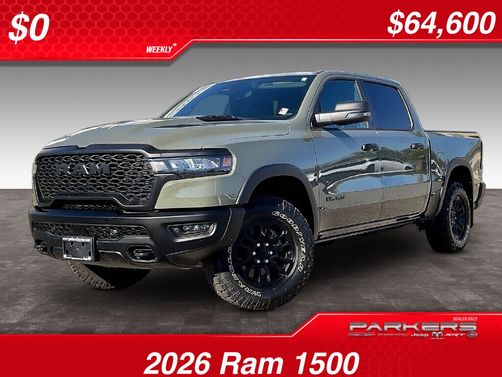 Canyon Lake 2026 RAM 1500 Pickup Truck Four-Wheel Drive 8-Speed Automatic