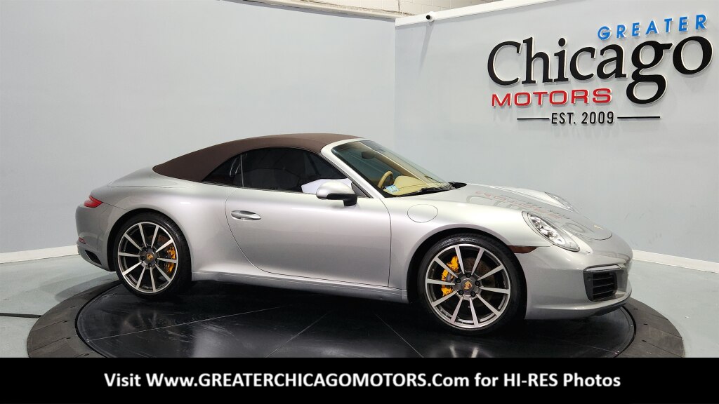  2017 Porsche 911 Carrera Cabriolet RWD   
