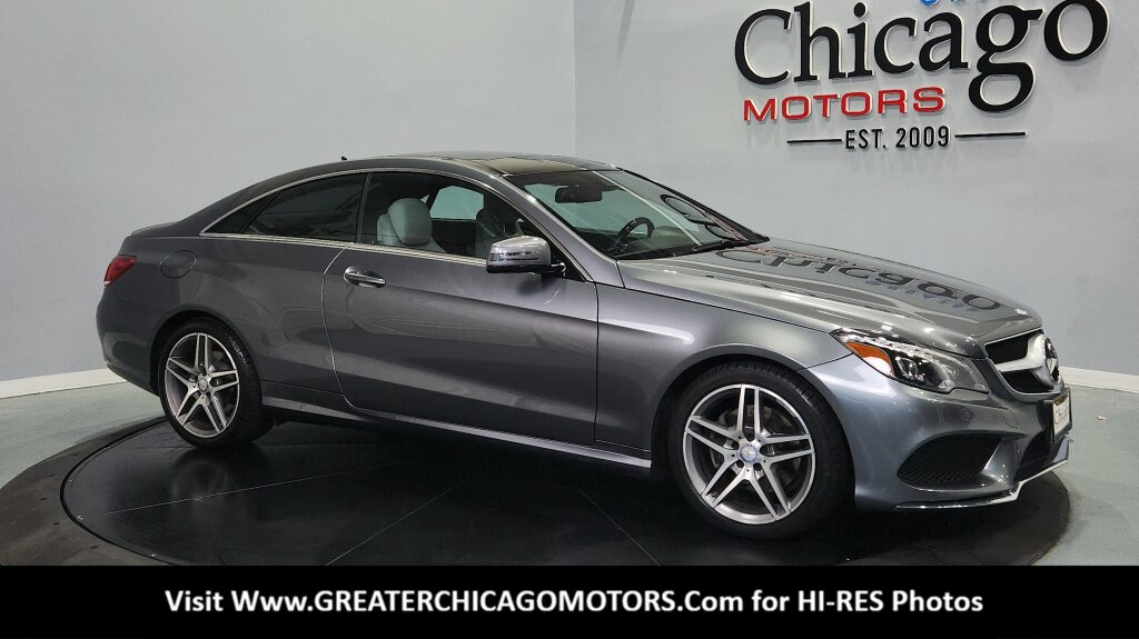2016 Mercedes-Benz E-Class E 400 Coupe 4MATIC
