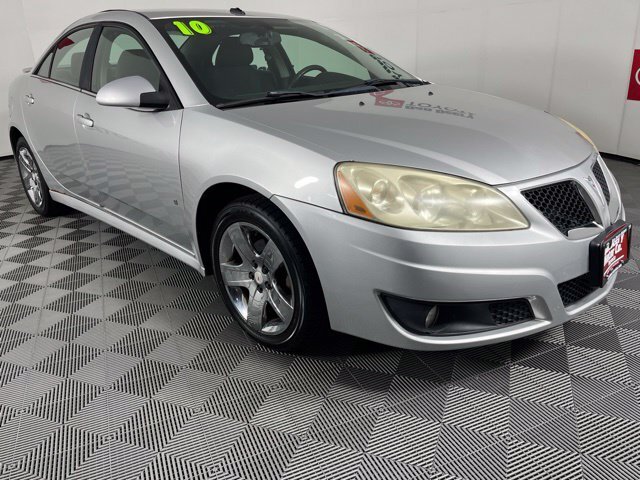 Quicksilver Metallic 2010 Pontiac G6 Sedan Front-Wheel Drive 4-Speed Automatic Overdrive