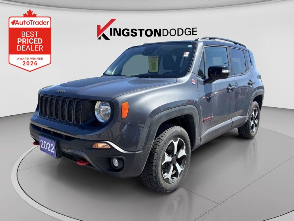 Gray (Graphite Grey) 2022 Jeep Renegade SUV / Crossover Four-Wheel Drive 9-Speed Automatic