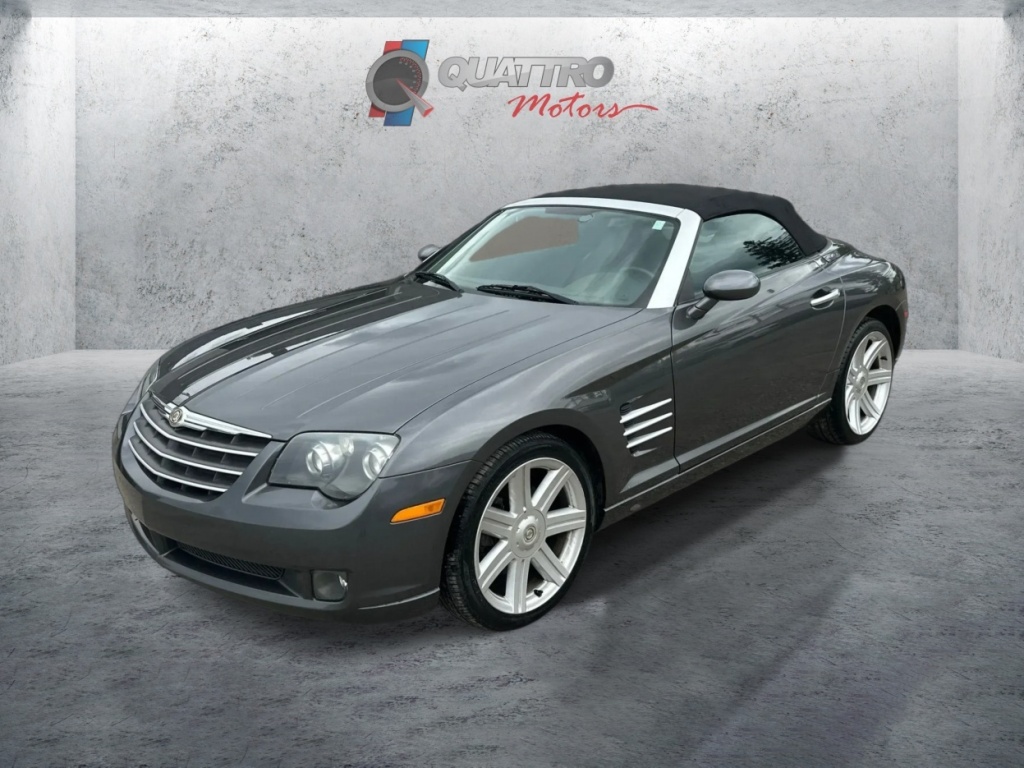 Gray (Graphite Metallic Clearcoat) 2005 Chrysler Crossfire Convertible Rear-Wheel Drive