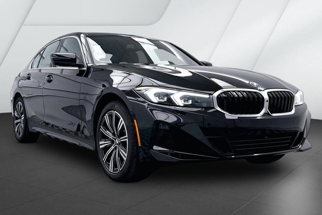 Black Sapphire Metallic 2026 BMW 3 Series Sedan All-Wheel Drive Automatic